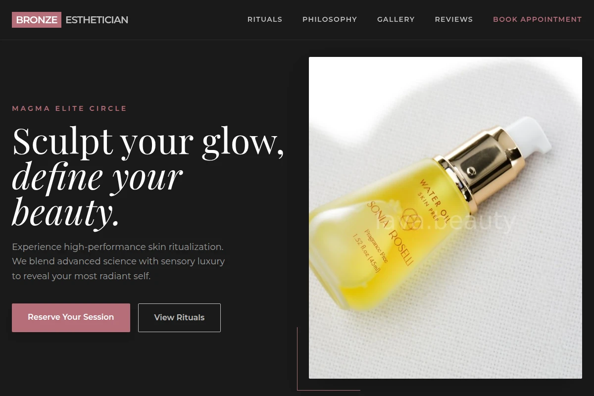 Bronze Esthetician