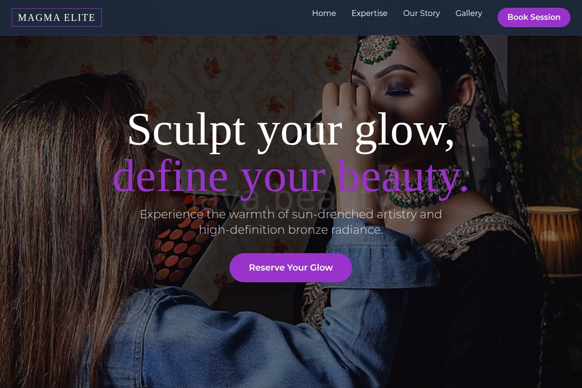 Bronze Makeup Artist